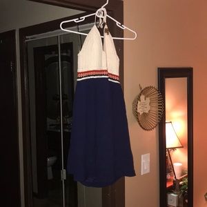 Strapless summer dress